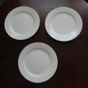 ALCHEMY Vitrified Fine China 3 Desert Plates